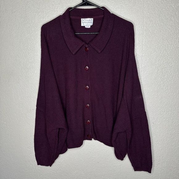 American Vintage STEPHANIE SCHUSTER Princess Knitwear Slouchy Oversized Marled C - Picture 2 of 5